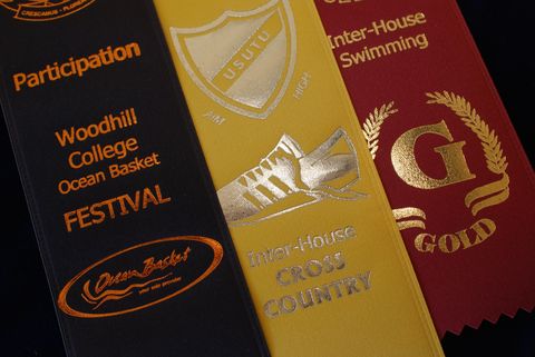 Foil printed Award Ribbons